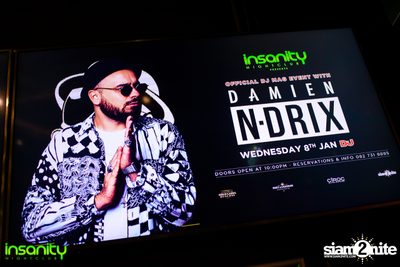 DJ Mag Official Event w/ Damien N-Drix | Insanity Nightclub — photo 1