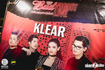 คอนเสิร์ต Budweiser Bud Night Live กับ KLEAR ที่ Begin Bar & Bistro — photo 3