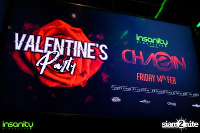 Valentine's Party กับ DJ Chazin ที่ Insanity Nightclub — photo 6