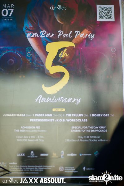5 ปี amBar Pool Party ที่ Four Points by Sheraton — photo 108