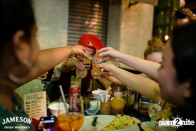 La Chouffe Party - St Patrick's Edition at Le Café des Stagiaires — photo 116
