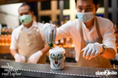 Halloween Night at Mahanakhon Bangkok SkyBar — photo 49