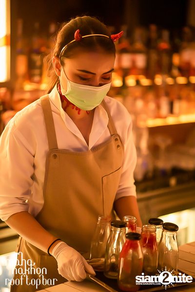Halloween Night at Mahanakhon Bangkok SkyBar — photo 57