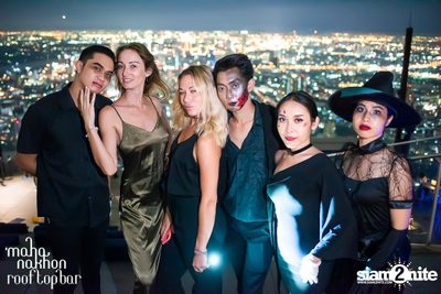 Halloween Night at Mahanakhon Bangkok SkyBar — photo 74