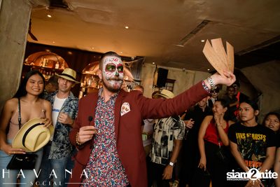 Dia De Los Muertos Party ที่ Havana Social — photo 171