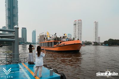 Illumination boat party at Mekhala Pier — photo 13