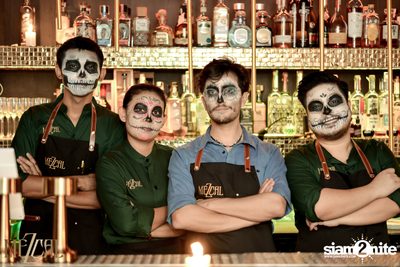 Day of the dead ที่ร้าน Mezcal Bar — photo 93