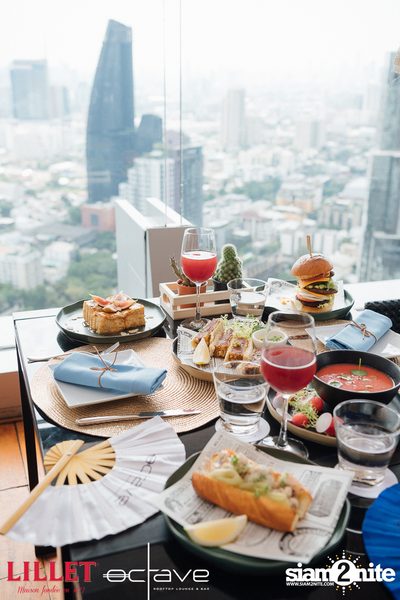 ภาพบรรยากาศงาน Electronic Brunch ที่ร้าน Octave Rooftop Lounge & Bar — photo 10