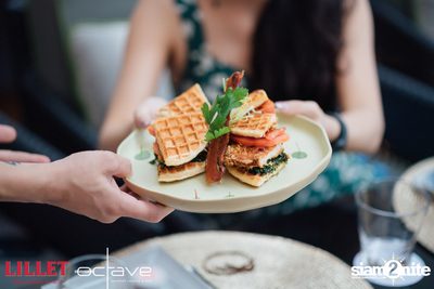 ภาพบรรยากาศงาน Electronic Brunch ที่ร้าน Octave Rooftop Lounge & Bar — photo 19