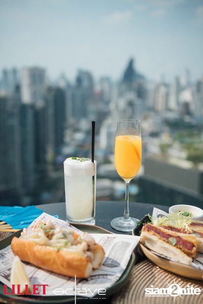 ภาพบรรยากาศงาน Electronic Brunch ที่ร้าน Octave Rooftop Lounge & Bar — photo 21