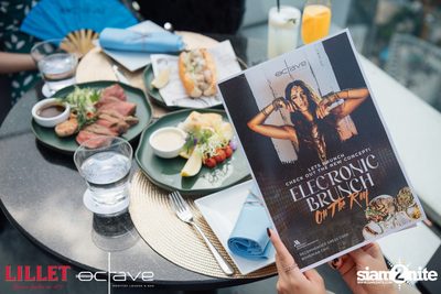 ภาพบรรยากาศงาน Electronic Brunch ที่ร้าน Octave Rooftop Lounge & Bar — photo 26
