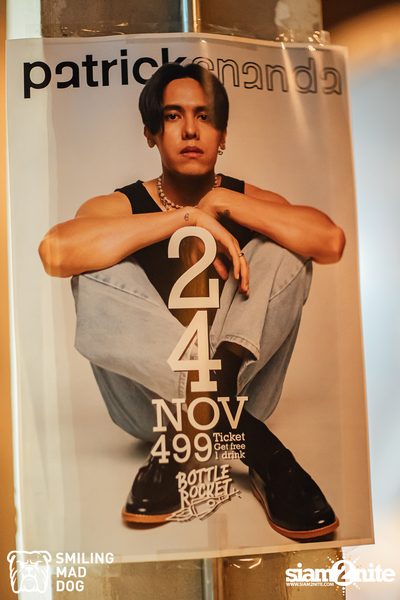 ภาพบรรยากาศคอนเสิร์ตสนุก ๆ จาก Patrick Ananda ที่ร้าน Bottle Rocket  — photo 8