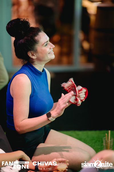 บรรยากาศการชมฟุตบอลโลก ฝรั่งเศษ vs เดนมาร์ก ที่ at Blue Parrot — photo 7
