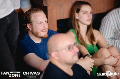 บรรยากาศการชมฟุตบอลโลก ฝรั่งเศษ vs เดนมาร์ก ที่ at Blue Parrot — photo 114
