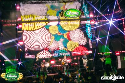 ภาพบรรยากาศคอนเสิร์ต Patrickananda x D Gerrard x Zweed n' Roll จากงาน Chang Live Park FOOD FUN FRIENDS ที่ The Street Ratchada — photo 9