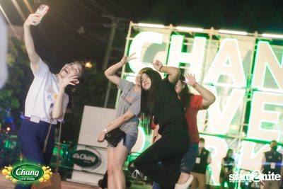 ภาพบรรยากาศคอนเสิร์ต Patrickananda x D Gerrard x Zweed n' Roll จากงาน Chang Live Park FOOD FUN FRIENDS ที่ The Street Ratchada — photo 58