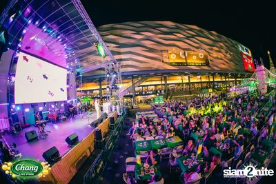 ภาพบรรยากาศคอนเสิร์ต Patrickananda x D Gerrard x Zweed n' Roll จากงาน Chang Live Park FOOD FUN FRIENDS ที่ The Street Ratchada — photo 66