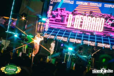ภาพบรรยากาศคอนเสิร์ต Patrickananda x D Gerrard x Zweed n' Roll จากงาน Chang Live Park FOOD FUN FRIENDS ที่ The Street Ratchada — photo 82