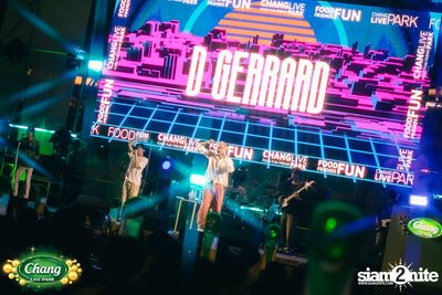 ภาพบรรยากาศคอนเสิร์ต Patrickananda x D Gerrard x Zweed n' Roll จากงาน Chang Live Park FOOD FUN FRIENDS ที่ The Street Ratchada — photo 83