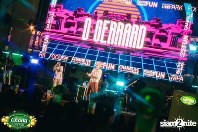 ภาพบรรยากาศคอนเสิร์ต Patrickananda x D Gerrard x Zweed n' Roll จากงาน Chang Live Park FOOD FUN FRIENDS ที่ The Street Ratchada — photo 84