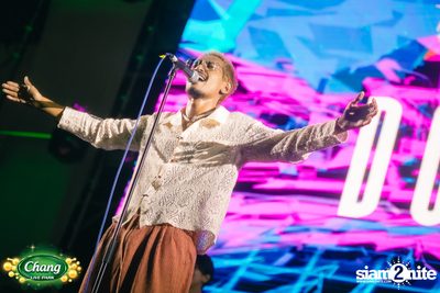 ภาพบรรยากาศคอนเสิร์ต Patrickananda x D Gerrard x Zweed n' Roll จากงาน Chang Live Park FOOD FUN FRIENDS ที่ The Street Ratchada — photo 98