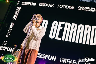 ภาพบรรยากาศคอนเสิร์ต Patrickananda x D Gerrard x Zweed n' Roll จากงาน Chang Live Park FOOD FUN FRIENDS ที่ The Street Ratchada — photo 100