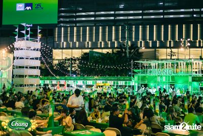 ภาพบรรยากาศคอนเสิร์ต Patrickananda x D Gerrard x Zweed n' Roll จากงาน Chang Live Park FOOD FUN FRIENDS ที่ The Street Ratchada — photo 107