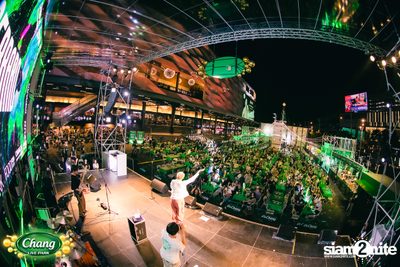 ภาพบรรยากาศคอนเสิร์ต Patrickananda x D Gerrard x Zweed n' Roll จากงาน Chang Live Park FOOD FUN FRIENDS ที่ The Street Ratchada — photo 118