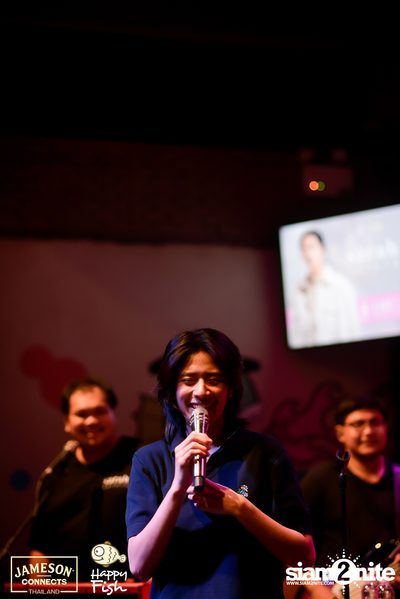 ภาพบรรยากาศคอนเสิร์ต Sarah Salola ft. DoubleBam, JIXGO ที่ Happy Fish Asiatique — photo 108