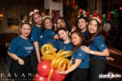 บรรยากาศค่ำคืนคริสต์มาส Fiesta de Navidad Christmas Party ที่ Havana Social  — photo 13