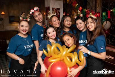 บรรยากาศค่ำคืนคริสต์มาส Fiesta de Navidad Christmas Party ที่ Havana Social  — photo 14