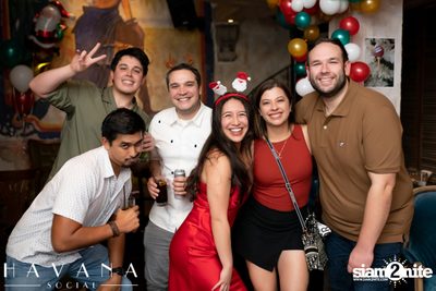 บรรยากาศค่ำคืนคริสต์มาส Fiesta de Navidad Christmas Party ที่ Havana Social  — photo 54