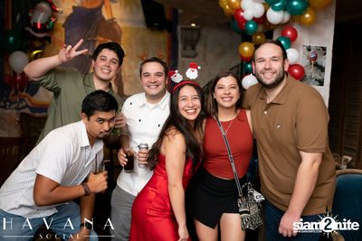 บรรยากาศค่ำคืนคริสต์มาส Fiesta de Navidad Christmas Party ที่ Havana Social  — photo 55