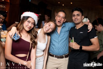 บรรยากาศค่ำคืนคริสต์มาส Fiesta de Navidad Christmas Party ที่ Havana Social  — photo 74