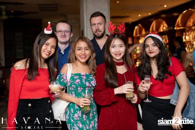 บรรยากาศค่ำคืนคริสต์มาส Fiesta de Navidad Christmas Party ที่ Havana Social  — photo 76