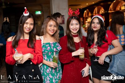 บรรยากาศค่ำคืนคริสต์มาส Fiesta de Navidad Christmas Party ที่ Havana Social  — photo 78