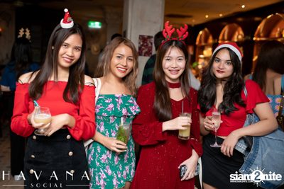 บรรยากาศค่ำคืนคริสต์มาส Fiesta de Navidad Christmas Party ที่ Havana Social  — photo 79