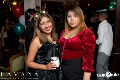 บรรยากาศค่ำคืนคริสต์มาส Fiesta de Navidad Christmas Party ที่ Havana Social  — photo 104