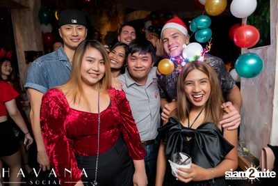 บรรยากาศค่ำคืนคริสต์มาส Fiesta de Navidad Christmas Party ที่ Havana Social  — photo 105