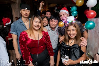 บรรยากาศค่ำคืนคริสต์มาส Fiesta de Navidad Christmas Party ที่ Havana Social  — photo 106