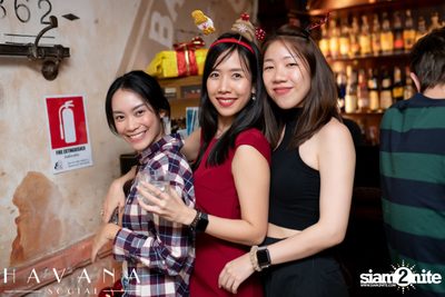 บรรยากาศค่ำคืนคริสต์มาส Fiesta de Navidad Christmas Party ที่ Havana Social  — photo 115
