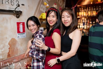 บรรยากาศค่ำคืนคริสต์มาส Fiesta de Navidad Christmas Party ที่ Havana Social  — photo 116