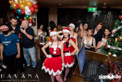 บรรยากาศค่ำคืนคริสต์มาส Fiesta de Navidad Christmas Party ที่ Havana Social  — photo 124