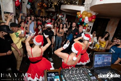 บรรยากาศค่ำคืนคริสต์มาส Fiesta de Navidad Christmas Party ที่ Havana Social  — photo 126