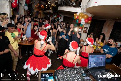 บรรยากาศค่ำคืนคริสต์มาส Fiesta de Navidad Christmas Party ที่ Havana Social  — photo 128
