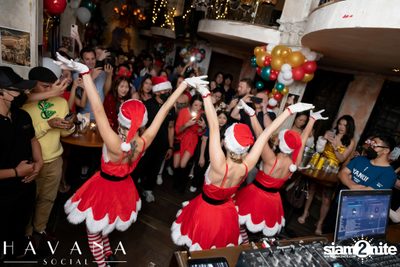 บรรยากาศค่ำคืนคริสต์มาส Fiesta de Navidad Christmas Party ที่ Havana Social  — photo 132