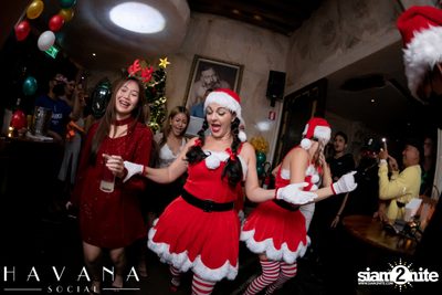 บรรยากาศค่ำคืนคริสต์มาส Fiesta de Navidad Christmas Party ที่ Havana Social  — photo 140