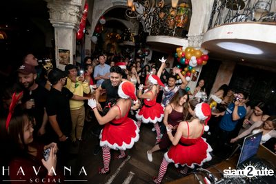 บรรยากาศค่ำคืนคริสต์มาส Fiesta de Navidad Christmas Party ที่ Havana Social  — photo 150