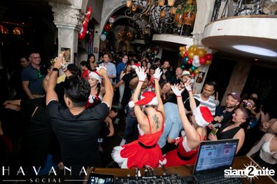 บรรยากาศค่ำคืนคริสต์มาส Fiesta de Navidad Christmas Party ที่ Havana Social  — photo 153