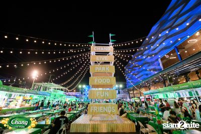 มินิคอนเสิร์ต Greasy Cafe จากงาน Chang Live Park FOOD FUN FRIENDS ที่ The Street Ratchada — photo 14